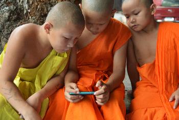 Bild Buddhas Kinder im Goldenen Dreieck