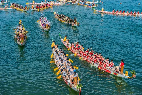 Bild Drachenboot Weltmeisterschaft in Pattaya