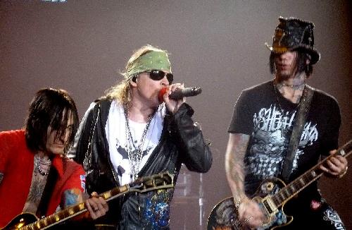 Bild Guns N Roses im November in Thailand