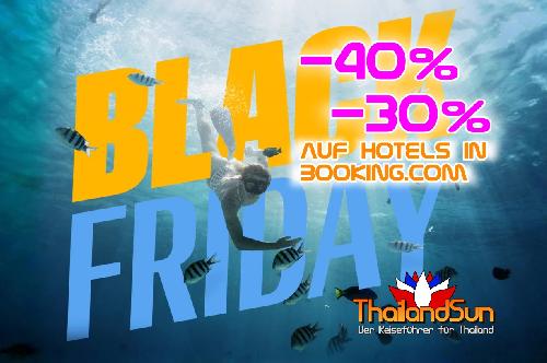Thailand Hotels 40 % gnstiger - Black Friday Deal  - Reisenews Thailand - Bild 1