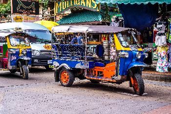 Bild Oberpflzer Taxifahrer in Thailand