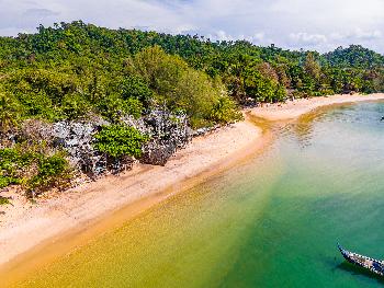 Aow Khao Kwai Beach - Buffalo Beach - Bild 1