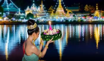 Loy Kratong in Thailand - Bild 1 - mit freundlicher Genehmigung von Depositphotos 