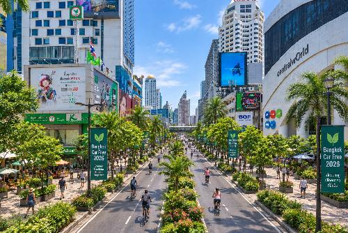 Bild Aktion Autofreies Bangkok 2026 - Bahn, Boot, Fahrrad statt Dauerstau