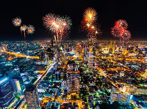 Bild Bangkok verbietet Feuerwerk und Laternen zu Silvester