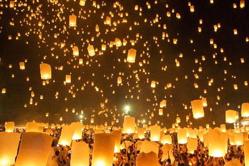 Das Yi Peng Festival 2024 in Chiang Mai - Reisenews Thailand - Bild 2