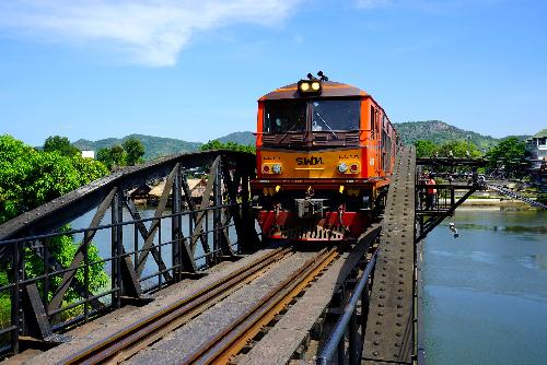 Bild Die Todesbahn in Thailand