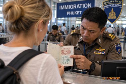 Bild Ein Stempel zu viel - Thailandurlaub endet schon am Flughafen Phuket