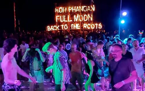 Full Moon Party am 16. Mai auf Koh Phangan Thailand