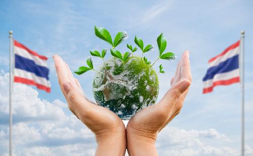 Bild Gedanken zum heutigen Earth Day in Thailand