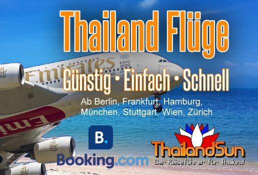 Thailand Flge ab Frankfurt, Berlin, Hamburg, Mnchen, Wien und Zrich