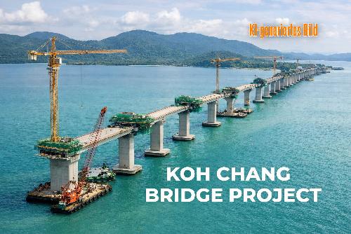 Bild Koh Chang Bridge - Route steht, Zeitplan verschiebt sich