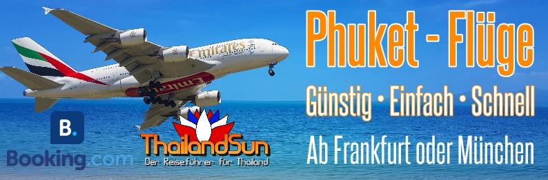 Phuket Flge ab Frankfurt, Mnchen, Wien und Zrich