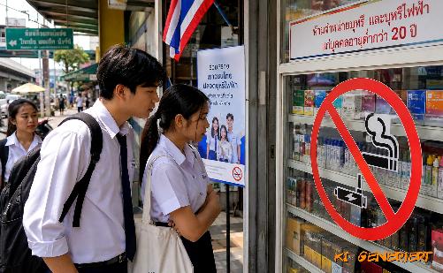 Bild Thailand will den Nachwuchsmarkt für Tabak- und Nikotin stoppen