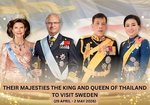 Bild Thailands Königspaar reist nach Schweden