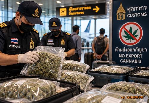 Bild Thailands Zoll: 40 Cannabis-Schmuggler in 24 Tagen erwischt