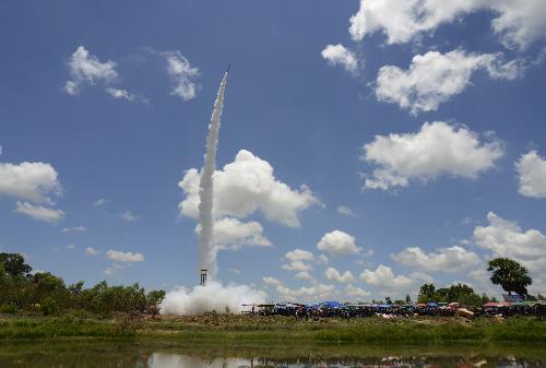 Bild Tragisches Unglck beim Raketenfestival in Roi Et