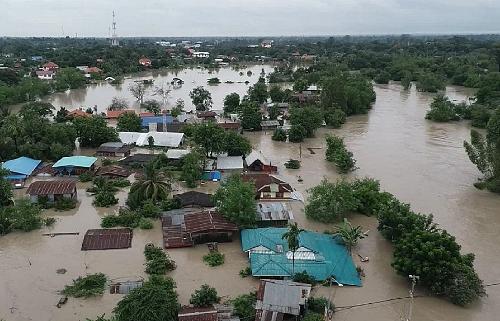 Bild Umfassende Schden durch heftigen Monsun in Thailand