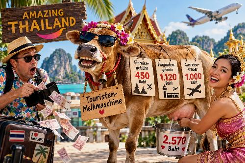 Bild Urlaubsparadies mit Kassenhäuschen - Immer mehr Touristenabgaben