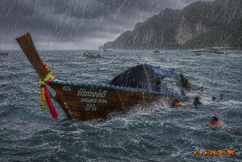 Bild Vorsicht bei Bootstouren in Thailand - Seenotrettung meiden