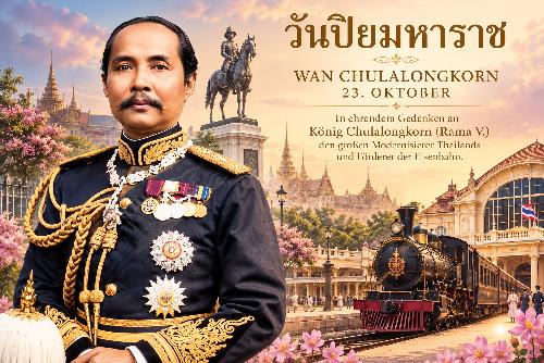Bild Wan Chulalongkorn - Feiertag in Thailand