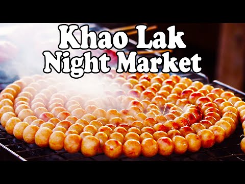 Bang Niang Market - Khao Lak Video