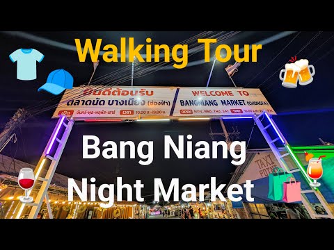 Bang Niang Night Market - Khao Lak Video