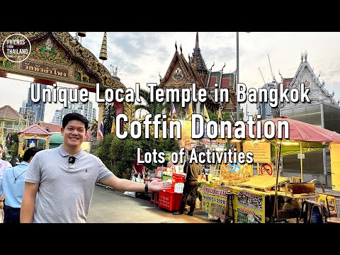 REAL LOCAL TEMPLE in Bangkok - Bangkok Video