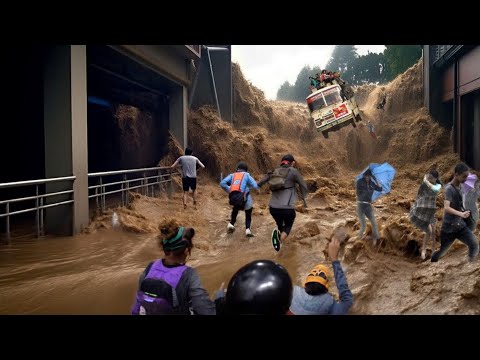 Start Video Sturzfluten und Erdrutsche zerstren die gesamte Stadt Wiang Pa 